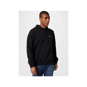 Lacoste Logo Pullover Hoodie, Schwarz M