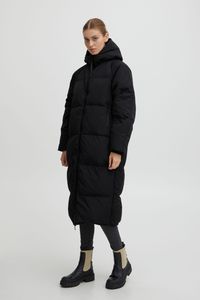 ICHI IHBUNALA DOWN JA3 Damen Steppmantel Wintermantel Winterjacke Daunenmantel mit Reißverschluss und Kapuze