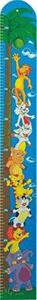 Woodyland 90097 - Kinder Messlatte, Dschungel, aus Holz