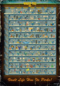 Good Loot Fallout 4 Perk Poster 1000 Pieces Puzzle    One Size