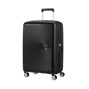 American Tourister Soundbox Spinner EXP 67/24 Medium Check-in Bass Black 71.5/81 L Bagaż