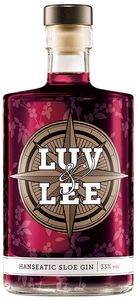 Luv & Lee Hanseatic Sloe Gin aus Hamburg 0,5l (33% Vol)