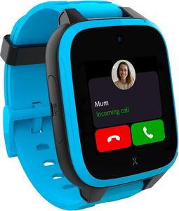 wasserdichte Telefon Uhr für Kinder (mit SIM-Karte) - 4G, Anrufe, Nachrichten, Schulmodus, SOS-Funktion, GPS, Kamera, Schrittzähler - inkl em