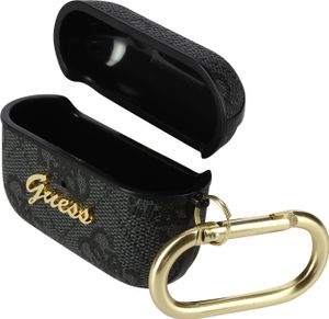 Guess 4G Script PC /PU-Hülle für AirPods Pro Grau
