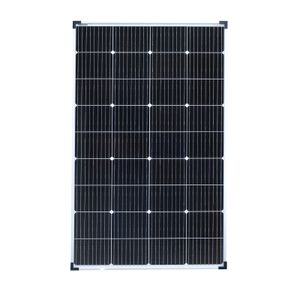 enjoy solar® Monokristallines Solarmodul 150W 12V (silberne Rahmen), Zellengröße 166*166 mm 0% MwSt