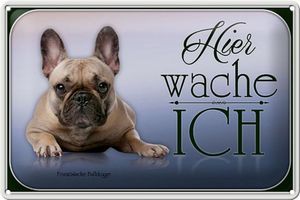 Hunde Deko Blechschild für Hundebesitzer Hundehalter und Hunde-Freunde C0468