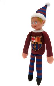 FC Barcelona - Plyšová hračka "Team Elf" TA1549 (jedna velikost) (vínová/modrá)