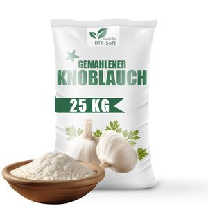 25kg Knoblauchpulver fein gemahlener Knoblauch Garlic Powder fine 25kg