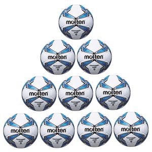 Molten Fussball Trainingsball F4V2800 weiß/blau 4