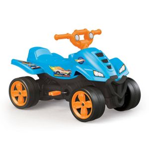 Dětská šlapací čtyřkolka modrá Hot Wheels