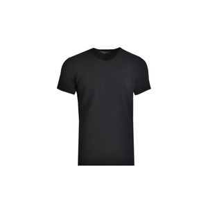 Tommy Hilfiger Herren 3er Pack Premium Essentials T-Shirts mit V-Ausschnitt, Schwarz M