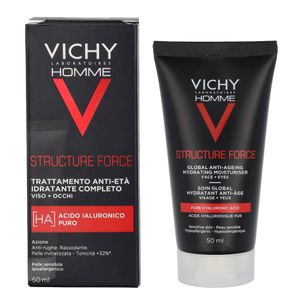 Vichy Creme Homme Structure Force Hydratisierende Anti-Aging-Pflege.