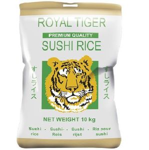 10kg Royal Tiger Sushi Reis | Premium Quality Sushi Rice Sushireis