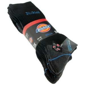 Dickies 3 Paar Coolmax (Polyesterfasern) Socken / Arbeitssocken, Größe 43-46
