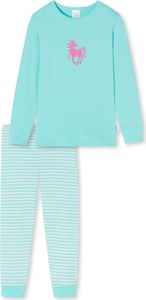 Schiesser Kleinkinder M„dchen Schlafanzug lang trkis 092  ST