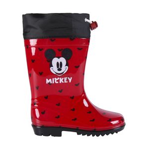 Kinder Gummistiefel Mickey Mouse Rot Fußgröße: 28