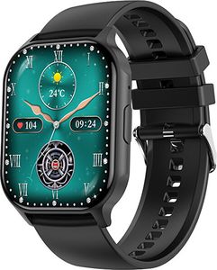 AMOLED Smartwatch W26HK - Schwarz - Schwarz