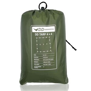 DD Hammocks DD Tarp 4 x 4 Meter Forest grün Zubehör