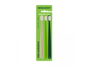 HERBADENT ORIGINAL ECO 3* 3pcs Bürste feine Fasern - Blister