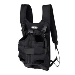 Atmungsaktive Tragbar Hundetragetasche, Hunderucksack, Katzen Rucksack, Haustier Rucksack, Farbe: Schwarz, Größe: L Atmungsaktive Tragbar Hundetragetasche, Hunderucksack, Katzen Rucksack, Haustier Rucksack, Farbe: Schwarz, Größe: L