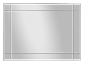 Spiegelprofi F0065570 Facettenspiegel Jan ; kein Rahmen ; Länge: 70 cm, Breite: 55 cm