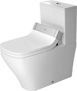 Duravit Stand-WC-Kombination DURASTYLE tief, 370 x 700 mm, SensoWash, Abgang Vario HygieneGlaze weiß