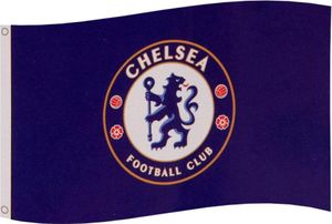 Chelsea FC - Vlajka TA4603 (jedna veľkosť) (modrá)