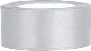 Hobbygruppe Satinband 25 mm 25 m Silber