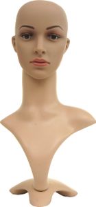 Hlava figuríny HWC-G70, parochňa bábika žena figurína figurína figurína, pohyblivá 55cm