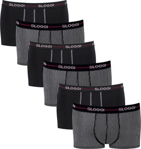 sloggi 6er Pack Start Hipster Short / Pant Extra weiches Taillenband, gedoppelte Verarbeitung im Schrittbereich, Lässiges Design