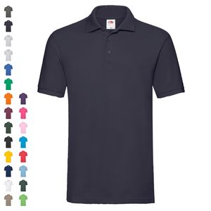 Fruit of the Loom Premium Polo, Farbe:graphit, Größe:3XL