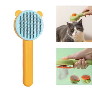 Katzenbürste Hundebürste, Haarkämme entfernen Welpen Kätzchen Pflege, Fellpflege Hundebürste Katzenbürste, Haustier Hundekamm Katzenkamm