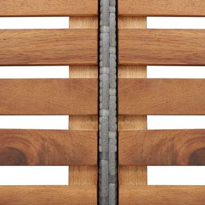 vidaXL Whirlpool-Umrandung Quadratisch Grau 268x268x55 cm Poly Rattan