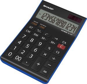 Sharp EL-145 T BL anzeigender Taschenrechner