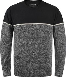 INDICODE IDLynn Herren Strickpullover Feinstrick Pullover mit Rundhalsausschnitt
