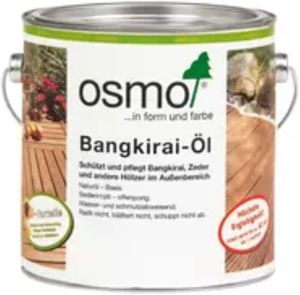 Osmo Bangkirai-Öl naturgetönt für etliche Edel und Nadelhölzer 750ml