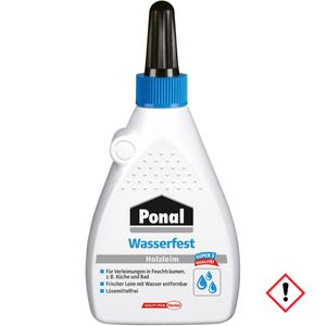 Ponal Super 3 Wasserfest Holzleim Farblos kurze Anbindezeit 120g