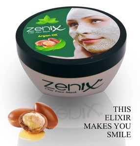 Zenix Face Mask Gesichtsmaske Gesichtkur Gesichtpflege mit Argan öl 350g
