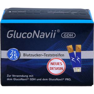 Standard GlucoNavii GDH Blutzuckerteststreifen 50 Stück