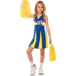 Cheerleader Kostüm Blue Arrow für Kinder