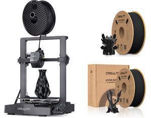 Creality Ender-3 V3 SE 3D Drucker+2KG Creality Hyper Series PLA Filament(Schwarz)