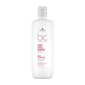 Schwarzkopf Professional BC Bonacure Color Freeze Shampoo pH 4.5 Clean Performance schützendes Shampoo für gefärbtes Haar 1000 ml