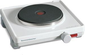 Einzelkochplatte AK 1580, Gussheizplatte, feueremailliertes Gehäuse, stufenlose Temperaturregelung, 1500 Watt