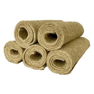 Nager-Teppich aus 100 %, Hanf 100 x 50 cm 5 mm dick, 5er Pack, Nagermatte, Hanfmatte geeignet als Käfig Bodenbedeckung für Nagetiere und Kleintiere, Nagerteppich, Käfigleinlage