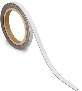 MAUL Magnetband 40 mm x 10 m Dicke: 1 mm weiß