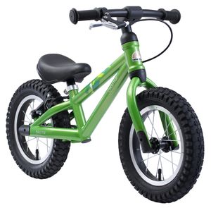 BIKESTAR Kinder Laufrad ab 3 - 4 Jahre, 12 Zoll Mountain Lauflernrad, Grün