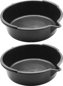 2x Ölauffangwanne Ölwanne Ölwechsel Auffangwanne Plastikwanne Ölauffang 8 Liter