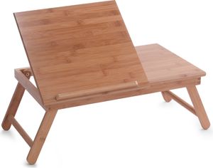 Zeller Betttablett m. Leseklappe, Bamboo 55x33x21,5