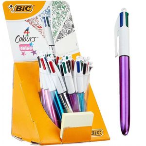 BIC 4 Colours Shine Köcherdisplay 20er