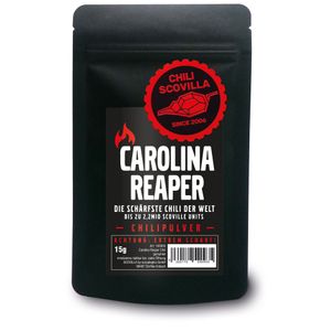 CHILI SCOVILLA Carolina Reaper Pulver im SealPack, 15g